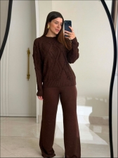 CONJUNTO LINHA RAYLLA - MARROM