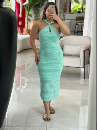 VESTIDO RENDADO GLÓRIA