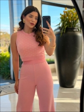 CROPPED JULY POÁ - ROSA BEBE
