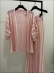 CONJUNTO SANTORINI - ROSA BEBÊ/ OFF WHITE