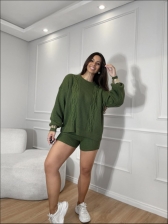 CONJUNTO CRISTINA - VERDE MILITAR