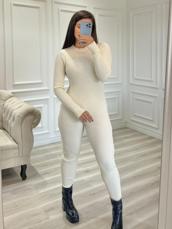 MACACÃO ASPEN MODAL - Off white