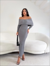 VESTIDO SUYANE - Grafite