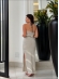 VESTIDO LISTRADO CAPRI - OFF WHITE