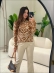 BLUSA JACARD MOUSSE - MOSTARDA