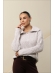BLUSA ZIPER MOUSSE - BRANCO MESCLA