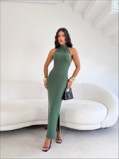 VESTIDO MARISTELA - VERDE MILITAR