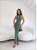 VESTIDO MARISTELA - VERDE MILITAR