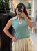 REGATA BICOLOR POLO - VERDE MENTA
