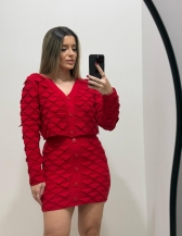 CONJUNTO ARIADNY - Vermelho