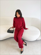 CONJUNTO FLORAL - VERMELHO