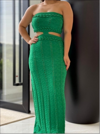 VESTIDO TOMARA QUE CAIA DEISE
