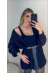 CARDIGAN ESMERALDA - Preto