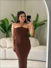 VESTIDO MODAL ANTONELLA - Marrom