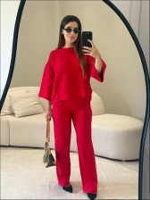 CONJUNTO MODAL MARCELINA - VERMELHO VIVO
