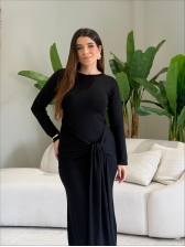 VESTIDO LONGO KIMBERLY - PRETO