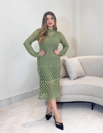 VESTIDO RENDADO THALIA