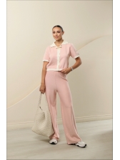 CONJUNTO LISTRAS LORENA - ROSA BEBE / OFF