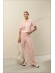 CONJUNTO LISTRAS LORENA - ROSA BEBE / OFF