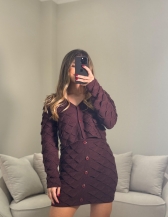 CONJUNTO ARIADNY - Marrom