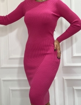 VESTIDO RECORTE COSTAS - Pink