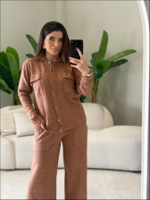 CONJUNTO MOUSSE JOSEFA - BEGE NOVO