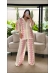 CONJUNTO BICOLOR GLEICE - OFF WHITE/ ROSA BEBE