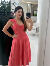 VESTIDO AMALIA - CORAL