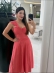 VESTIDO AMALIA - CORAL