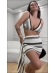 CONJUNTO LISTRADO PUGLIA - OFF WHITE/ PRETO