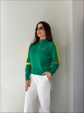 BLUSA BANDEIRA ZIPER - VERDE BANDEIRA