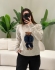 BLUSA MOUSSE URSO PATY - BEGE