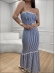 VESTIDO IPANEMA - AZUL MEGATON COM OFF