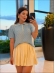 TSHIRT RELEVO FLORENCE - AZUL BEBE