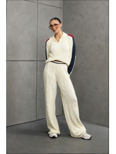 CONJUNTO LISTRAS LUCIANA - OFF WHITE
