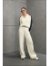 CONJUNTO LISTRAS LUCIANA - OFF WHITE