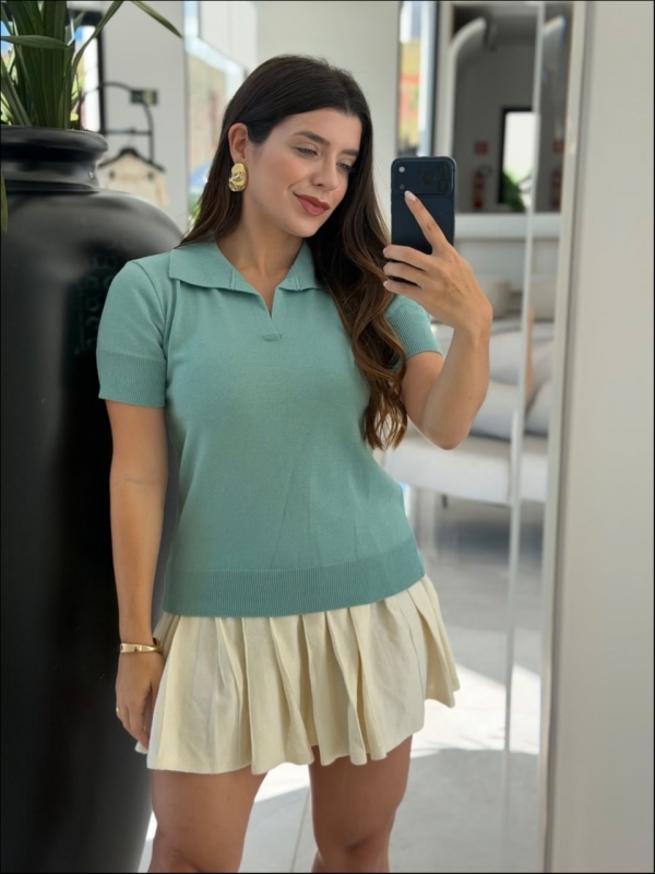 TSHIRT ARY LISA - VERDE MENTA