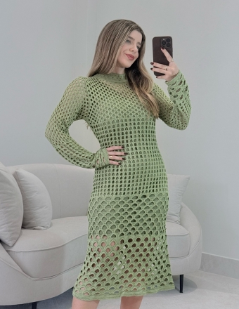 VESTIDO RENDADO THALIA
