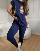 BLUSA URSO JOSY - AZUL MARINHO