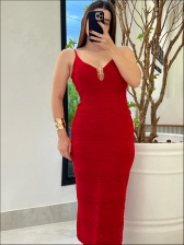 VESTIDO ARIANE - VERMELHO