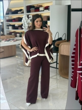 CONJUNTO KIMONO  NARCISA - BERINJELA