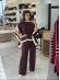CONJUNTO KIMONO  NARCISA - BERINJELA