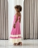 VESTIDO CARLOTA - Rosa prisma com off white