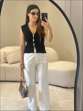 REGATA BICOLOR - PRETO