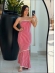 VESTIDO IPANEMA - VERMELHO/OFF WHITE
