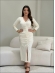 VESTIDO THAYANE INVERNO - OFF WHITE