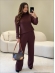 CONJUNTO MODAL IVETE - MARROM