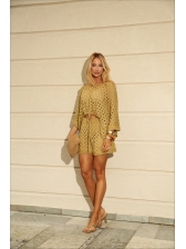 CONJUNTO SHORT LUANA - DOURADO
