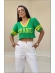 CROPPED NEW BRASIL - VERDE BANDEIRA