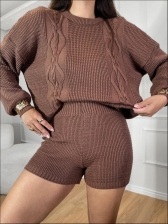 CONJUNTO CRISTINA - MARROM